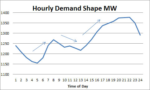 Hourly Demand / Load Shape